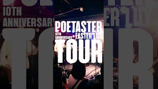 GOLD TOPLivePOETASTER 10th Anniversary Easter Lily TOUR [upl. by Annaig]