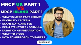 MRCP UK PART 1 VS MRCP IRELAND PART 1 MRCP PART 1 TIPS MRCP2023 [upl. by Lertsek238]