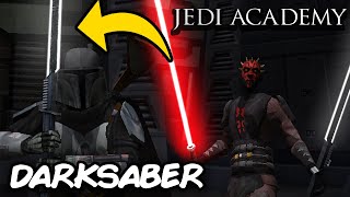 Mandalorian Darksaber Gameplay  Star Wars Jedi Academy Mods 2003 [upl. by Stevens]