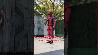 “Any fans of Mr Rogers out there” deadpool disneyland marvel shorts [upl. by Etram]