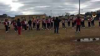 Holmes Central quotHardaway by Derez Deshonquot Quitman MLK Parade in 20 degree weather [upl. by Ern349]