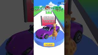 Unlocking INSANE Cars in Car Evolution 🚗⚡ Hyper Casual Mobile Game shorts gaming games [upl. by Elehcim]