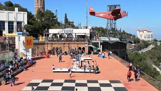 Tibidabo Amusement Park Barcelona Catalonia Spain [upl. by Wini]