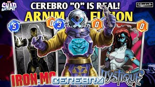 Cerebro 0 is Real Arnim Zola Bro Fusion  Marvel SNAP [upl. by Eelnodnarb]