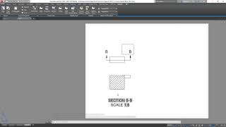 Section Views in AutoCAD [upl. by Naxor]