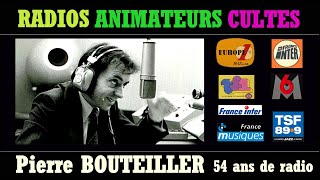 PIERRE BOUTEILLER 54 ANS DE RADIO SUR EUROPE 1 FRANCE INTER et FRANCE MUSIQUE ET DE TÉLÉ sur TF1 M6 [upl. by Ejrog]