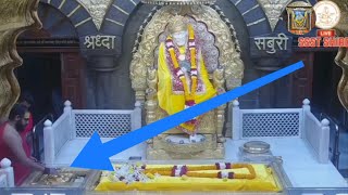 Saibaba Miracles 👀  Saibaba Evening Darshan💛  Shraddha amp Saburi  Shirdi Live 🔴 [upl. by Dnanidref508]