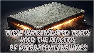 These 5 untranslated texts hold the secrets of forgotten languages [upl. by Whitehurst]