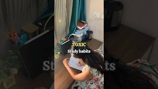 Toxic study habits you need to stop right now ❌🤯 Grade Diggers mbbs aiims studywithme [upl. by Lazarus]