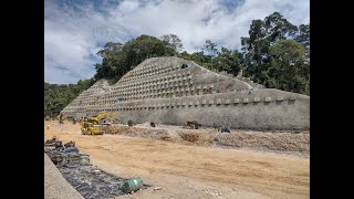 ESTABILIZACION DE TALUD CON PERNOS AUTOPERFORANTES [upl. by Quintessa]