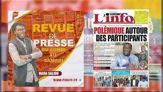 REVUE DE PRESSE PUBLIC TV DU LUNDI 27 MAI 2024 AVEC MARA SALIOU [upl. by Banwell]