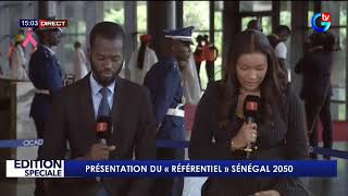 🔴DIRECT SUIVEZ  CEREMONIE DE LA PRESENTATION REFERENTIELLE SENEGAL 2050 DU 1410 2024 SUR GTV [upl. by Mahseh]