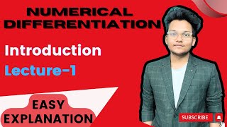 Numerical differentiation  Introduction  Engineering Mathematics [upl. by Collar]