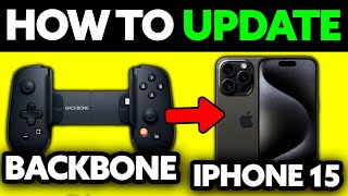 How To Update Backbone Controller for IPhone 15 2024 [upl. by Siffre886]