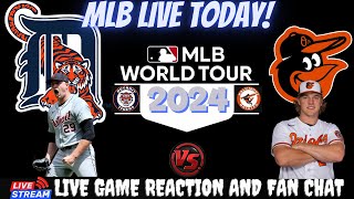 Baltimore Orioles vs Detroit Tigers ⚾🔥 Live MLB Playbyplay Watch [upl. by Aloiv561]