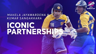 Iconic Partnerships Mahela Jayawardena and Kumar Sangakkara  T20 World Cup [upl. by Staci]