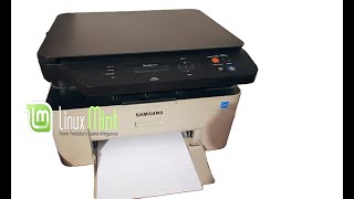 How to install Samsung Printer M2070W on Linux Mint 22 [upl. by Sallad]