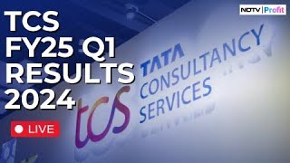 TCS Press Conference LIVE I TCS FY25 Q1 Earnings Report 2024 I TCS Q1 Results Today LIVE [upl. by Kahaleel]