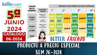 SEM 262024 PROD A PRECIO ESPECIAL DE BETTERWARE [upl. by Bertolde]