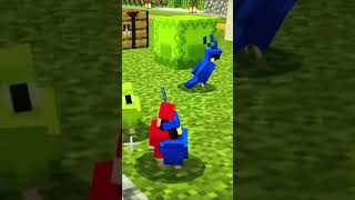 Dancing Parrots in Minecraft 🦜💃 [upl. by Suellen]