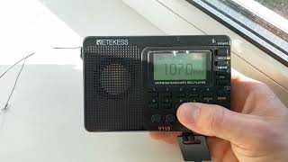 Tropo Radio Vanya 107 MHz – Bryansk Russia 307 km [upl. by Eelyam]