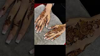 Easy and simple mehndi designs 😍🥰🥰 hennatattoo mehndi hennadisign hennadesign mehendidesigns [upl. by Leary]