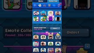 Clash Royal Emotes Challenge 💯 [upl. by Roselba87]