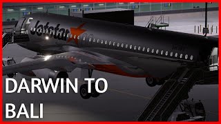 FLYING FROM DARWIN TO BALI  XPLANE 12  ULTRA  COME HANGOUT [upl. by Noraa]