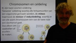 13 Celdelingen karyogram en aantallen chromosomen [upl. by Ellinger]