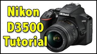 Nikon D3500 best video settings for beginners and the D3400 [upl. by Semadar]