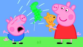 Peppa Pig Saves Georges New Balloon [upl. by Lanti]