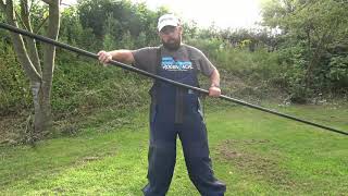 Garbolino G MAXX H3 5 4m Landing Net Handle Review [upl. by Cr874]