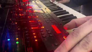 DELICIOSO  Title Track Theme  Roland JDXA w anlg chorus amp delay Depechey [upl. by Ynaffyt]