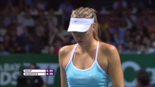 Maria Sharapova 2015 WTA Finals Hot Shot [upl. by Ruben]