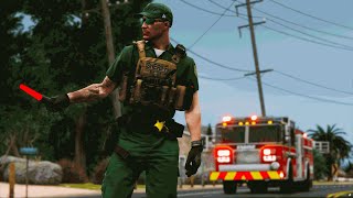 Fire Traffic Control  ORP  GTA RP  FiveM [upl. by Kellda736]