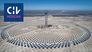 Gigantesca planta termosolar conoce el futuro de la energía eléctrica en Chile [upl. by Annas]