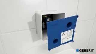 Geberit Urinal Flush Typ 50  Installation [upl. by Gillman287]