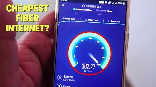 300 MBPS Excitel Fiber Internet in Under 1000 INR Per Month Speed Test [upl. by Linad]