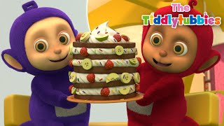 Tiddlytubbies NEW Season 4 ★ Episode 10 Tubby Toast Cake ★ Tiddlytubbies 3D Full Episodes [upl. by Meerek895]