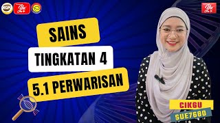 SAINS TINGKATAN 4 BAB 5 PERWARISAN [upl. by Anat]