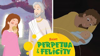 Story of Saints Perpetua and Felicity  Stories of Saints  EP83 [upl. by Hanschen832]