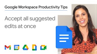 How to accept all suggested edits at once in Google Docs [upl. by Ennyrb234]