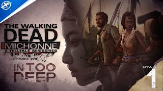 The Walking Dead Michonne  Episode 1 In Too Deep Walkthrough  PS4 [upl. by Mathia]