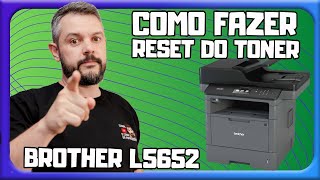 Reset Toner na Brother L5652 [upl. by Ibor985]