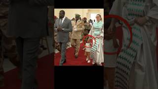 Président Doumbouya son épouse et son fils au banquet de 66ème anniversaire de Guinée shorts [upl. by Ilyk354]