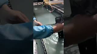 Carbon fiber style car parts watertransferprinting hydrodipping hydrographics [upl. by Haret2]