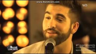 Kendji Girac W9 Home Concert [upl. by Ellekram583]