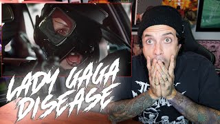 LADY GAGA  DISEASE OFFICIAL VIDEO REACTION [upl. by Ttreve]