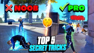 TOP 5 SECRET TRICKS 🤯 IN FREE FIRE 🔥  PRO TIPS AND TRICKS 2024  FIREEYES GAMING  FREE FIRE MAX [upl. by Gruber71]