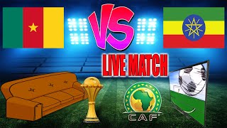 🔴LIVE MATCH CAMEROUN VS ÉTHIOPIE  COUPE DAFRIQUE 2022 [upl. by Trotter]